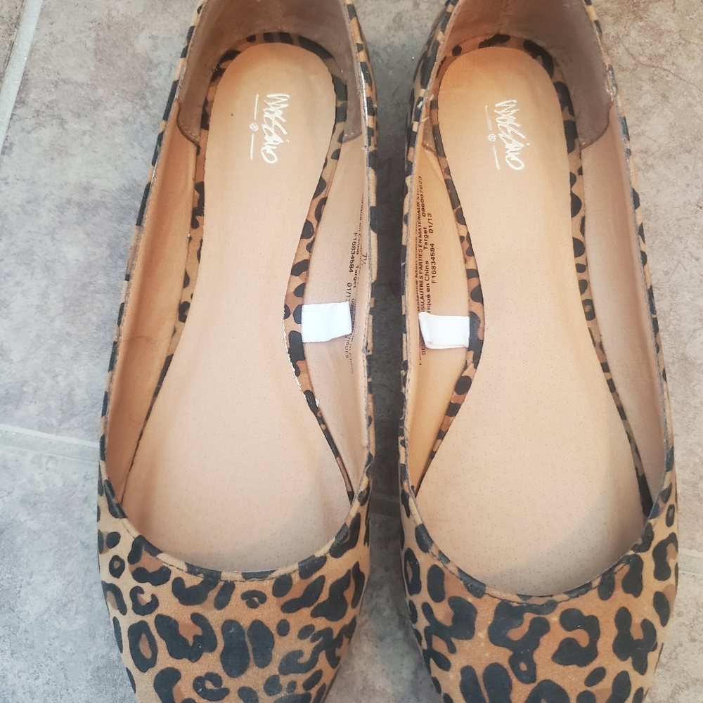Animal Print Flats